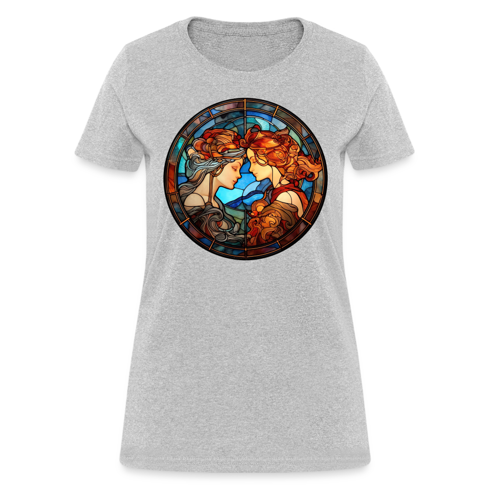 Women's Mosaic Gemini T-Shirt - heather gray