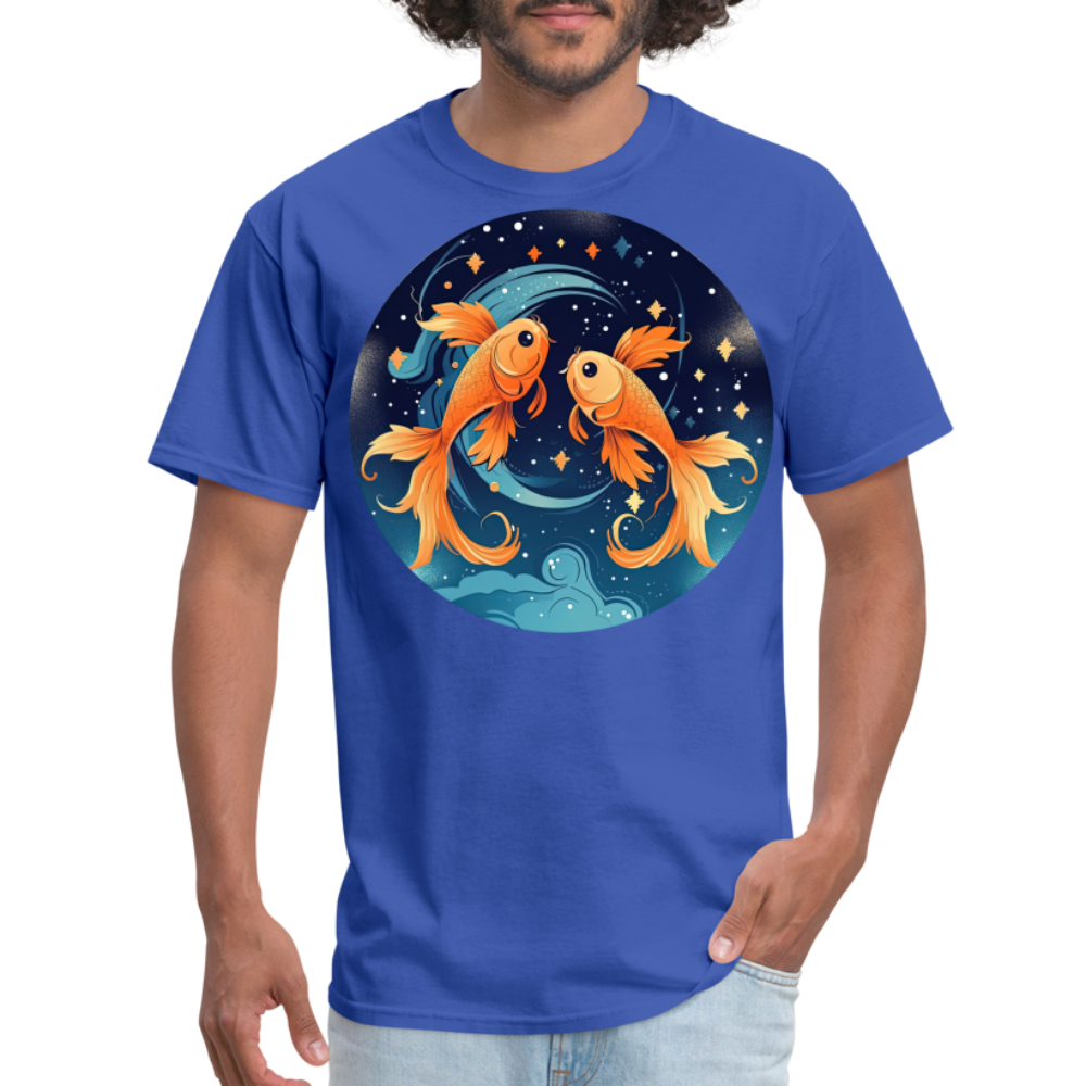 Men's Magic Pisces Classic T-Shirt - royal blue