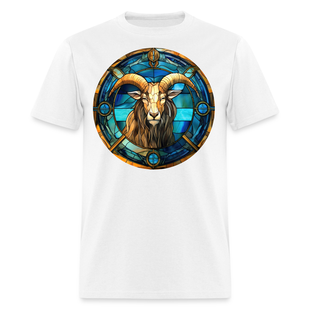 Men's Mosaic Capricorn Classic T-Shirt - white