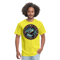 Thumbnail for Men's Mythical Scorpio Classic T-Shirt - yellow