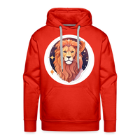 Thumbnail for Men’s Symbol Leo Premium Hoodie - red