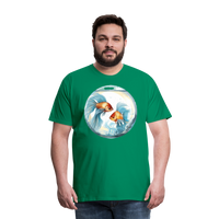 Thumbnail for Men's Mythical Pisces Premium T-Shirt - kelly green