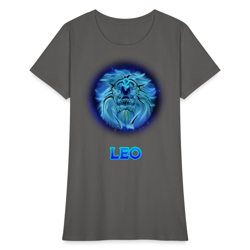 Women's Stellar Leo T-Shirt - charcoal