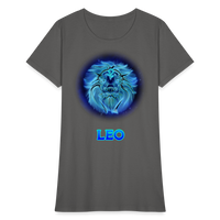 Thumbnail for Women's Stellar Leo T-Shirt - charcoal