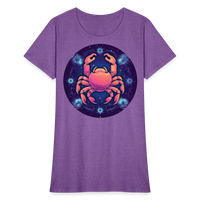 Thumbnail for Women's Magic Cancer T-Shirt - purple heather