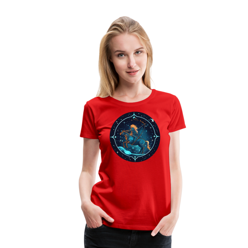 Women’s Magic Sagittarius Premium T-Shirt - red