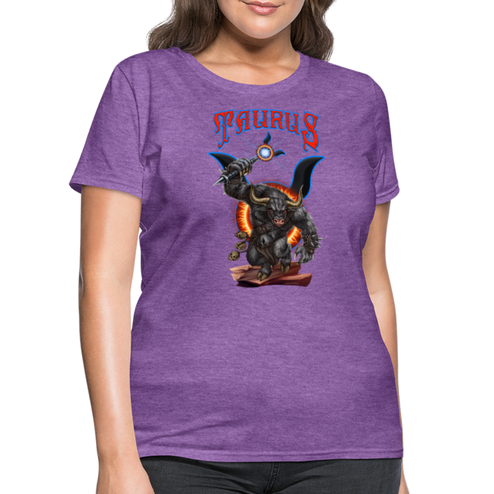 Women's Astral Taurus T-Shirt - purple heather