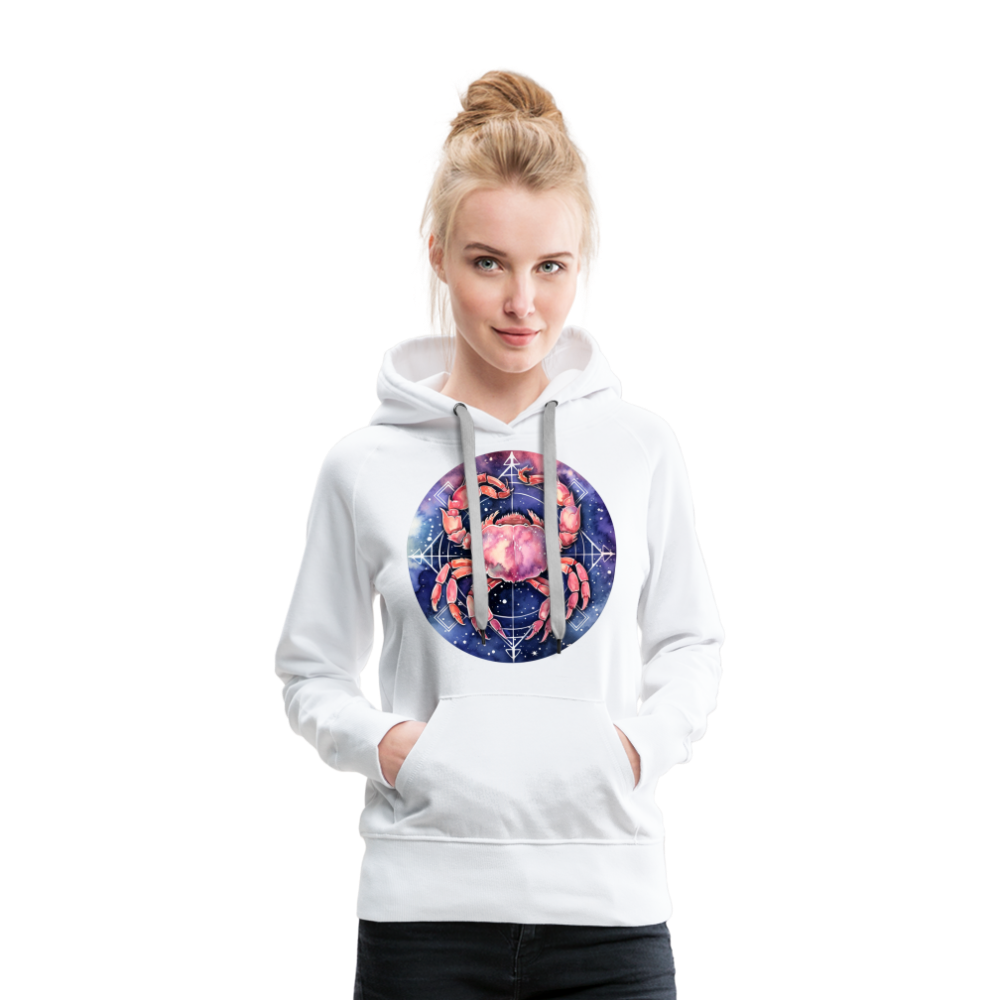 Women’s Mythical Cancer Premium Hoodie - white