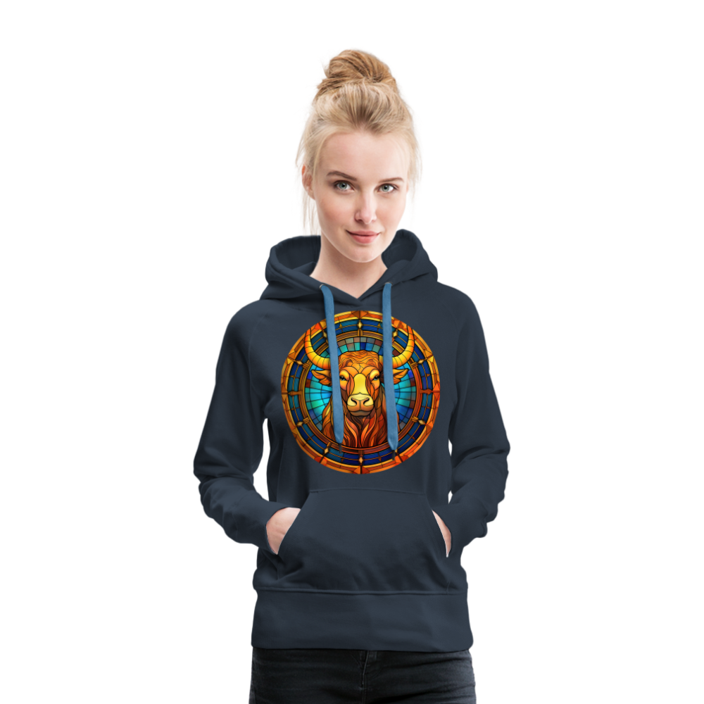 Women’s Mosaic Taurus Premium Hoodie - navy