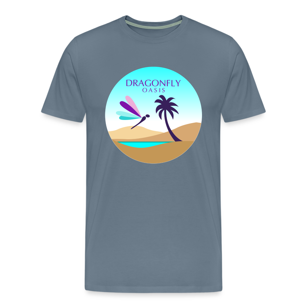 Men's Dragonfly Oasis v.2 Premium T-Shirt - steel blue