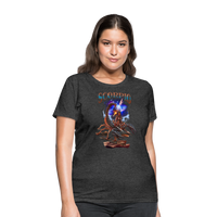 Thumbnail for Women's Astral Scorpio T-Shirt - heather black