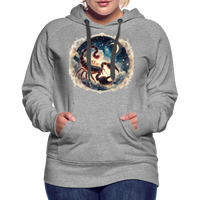 Thumbnail for Women’s Mythical Scorpio Premium Hoodie - heather grey