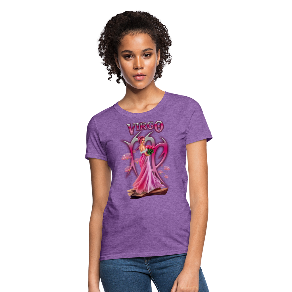 Astral Virgo Women's T-Shirt - purple heather