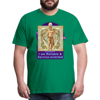 Thumbnail for Men's Mythical Virgo Premium T-Shirt - kelly green