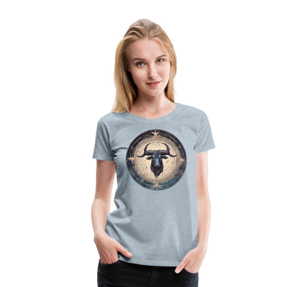 Women’s Mythical Taurus Premium T-Shirt - heather ice blue