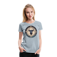 Thumbnail for Women’s Mythical Taurus Premium T-Shirt - heather ice blue