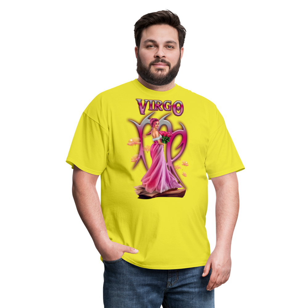 Men's Astral Virgo Classic T-Shirt - yellow