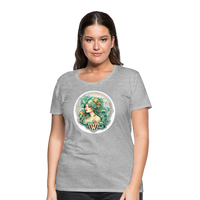 Thumbnail for Women’s Symbol Virgo Premium T-Shirt - heather gray