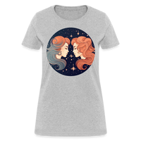 Thumbnail for Women's Mystic Gemini T-Shirt - heather gray