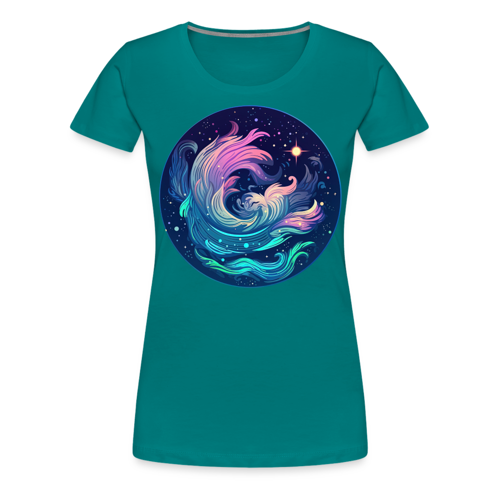 Women’s Magic Aquarius Premium T-Shirt - teal