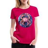 Thumbnail for Women’s Mythical Cancer Premium T-Shirt - dark pink