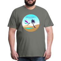 Thumbnail for Men's Dragonfly Oasis v.2 Premium T-Shirt - asphalt gray