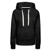 Thumbnail for Women's Power Words Capricorn Premium Hoodie - charcoal grey