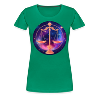 Thumbnail for Women’s Magic Libra Premium T-Shirt - kelly green