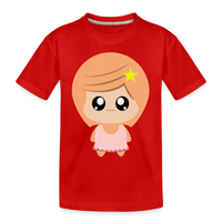 Thumbnail for Kid’s Bobbly Virgo Premium Organic T-Shirt - red