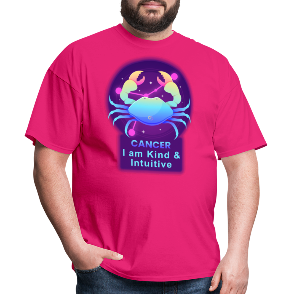 Men's Neon Cancer Classic T-Shirt - fuchsia