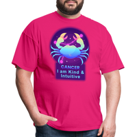 Thumbnail for Men's Neon Cancer Classic T-Shirt - fuchsia