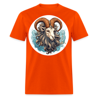 Thumbnail for Men's Symbol Capricorn Classic T-Shirt - orange