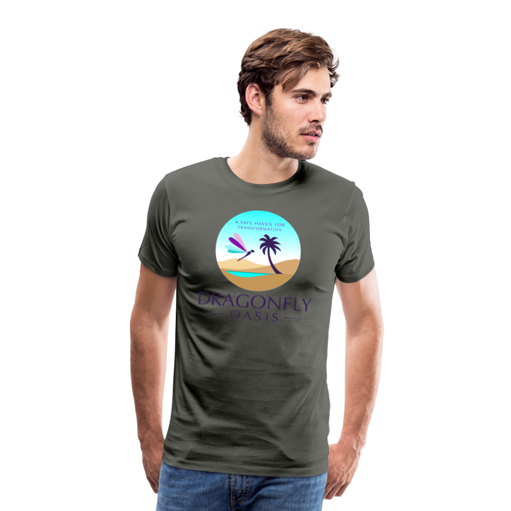 Men's Dragonfly Oasis V.1 Premium T-Shirt - asphalt gray