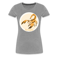 Thumbnail for Women’s Mosaic Scorpio Premium T-Shirt - heather gray