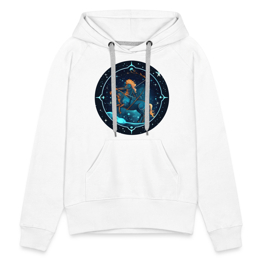 Women’s Magic Sagittarius Premium Hoodie - white