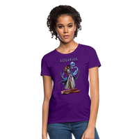 Thumbnail for Women's Astral Aquarius T-Shirt - purple