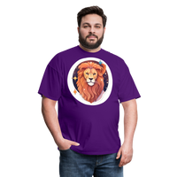 Thumbnail for Men's Symbol Leo Classic T-Shirt - purple