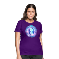 Thumbnail for Women's Classic Pisces T-Shirt - purple