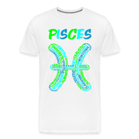 Thumbnail for Men's Power Words Pisces Premium T-Shirt - white