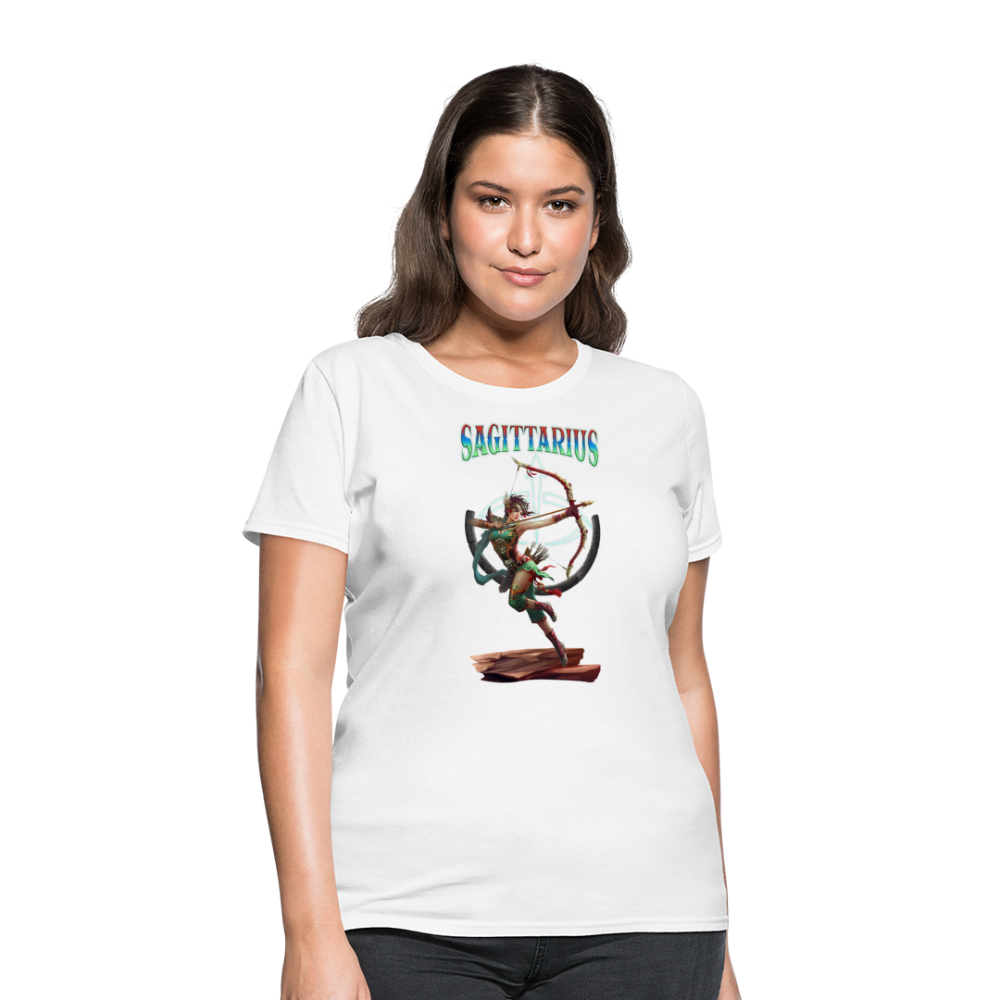 Astral Sagittarius Women's T-Shirt - white