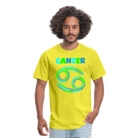 Thumbnail for Men's Power Words Cancer Classic T-Shirt - yellow