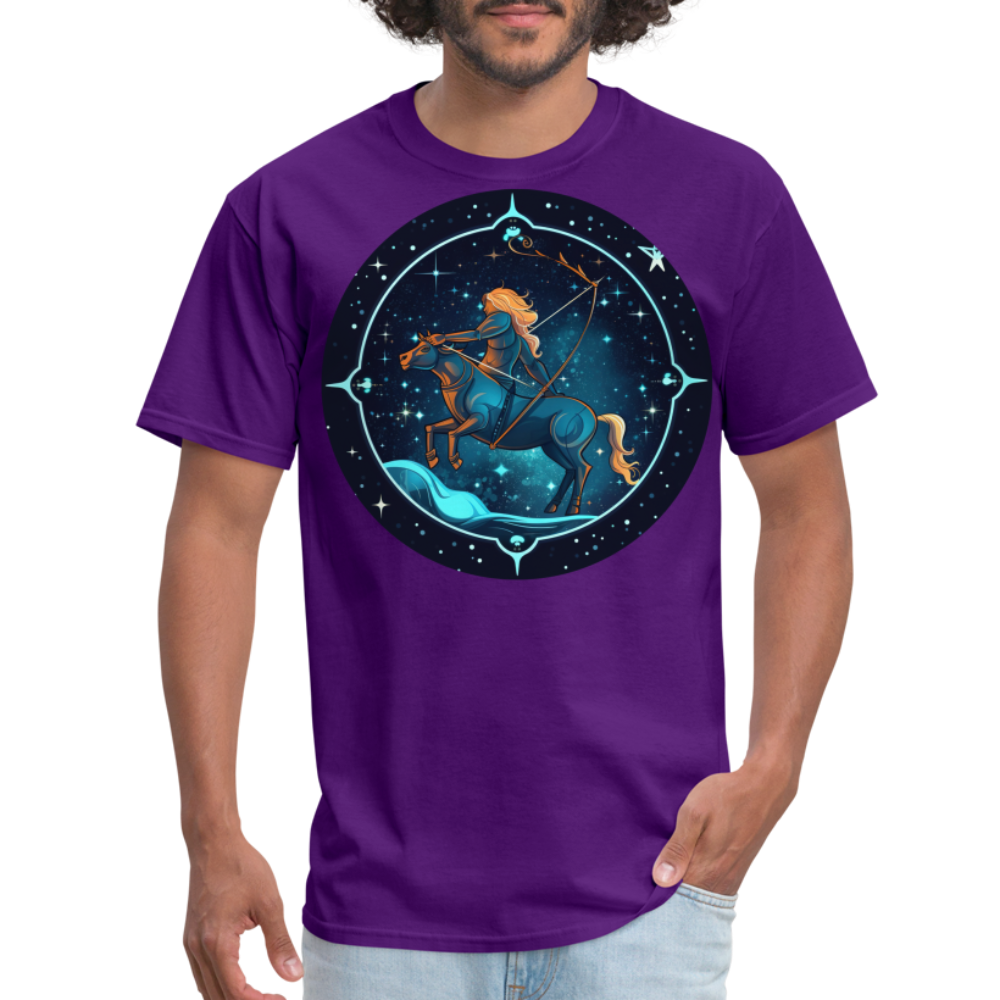 Men's Magic Sagittarius Classic T-Shirt - purple