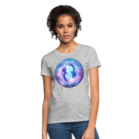 Thumbnail for Women's Classic Pisces T-Shirt - heather gray