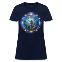 Thumbnail for Women's Symbol Scorpio T-Shirt - navy