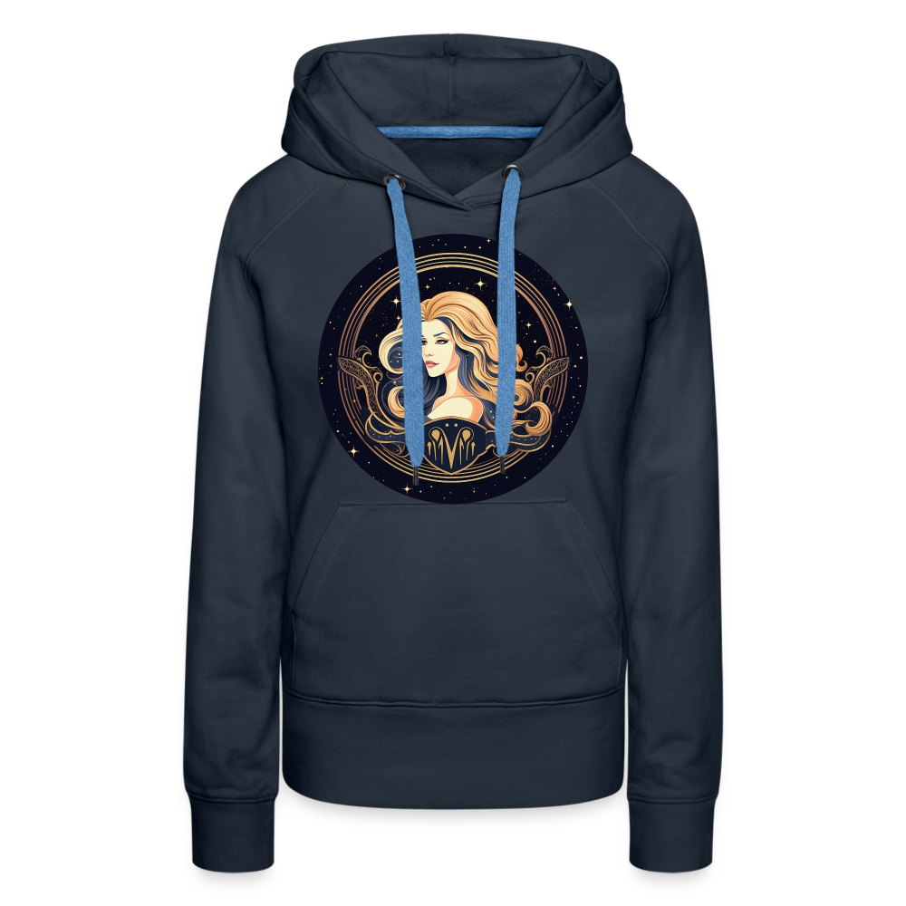 Women’s Mystic Virgo Premium Hoodie - navy