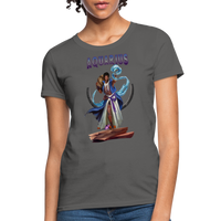 Thumbnail for Women's Astral Aquarius T-Shirt - charcoal