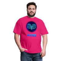 Thumbnail for Men's Stellar Aries Classic T-Shirt - fuchsia