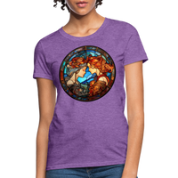 Thumbnail for Women's Mosaic Gemini T-Shirt - purple heather