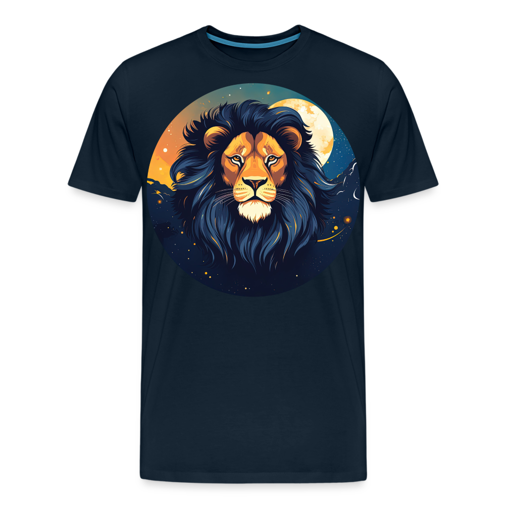 Men's Mystic Leo Premium T-Shirt - deep navy