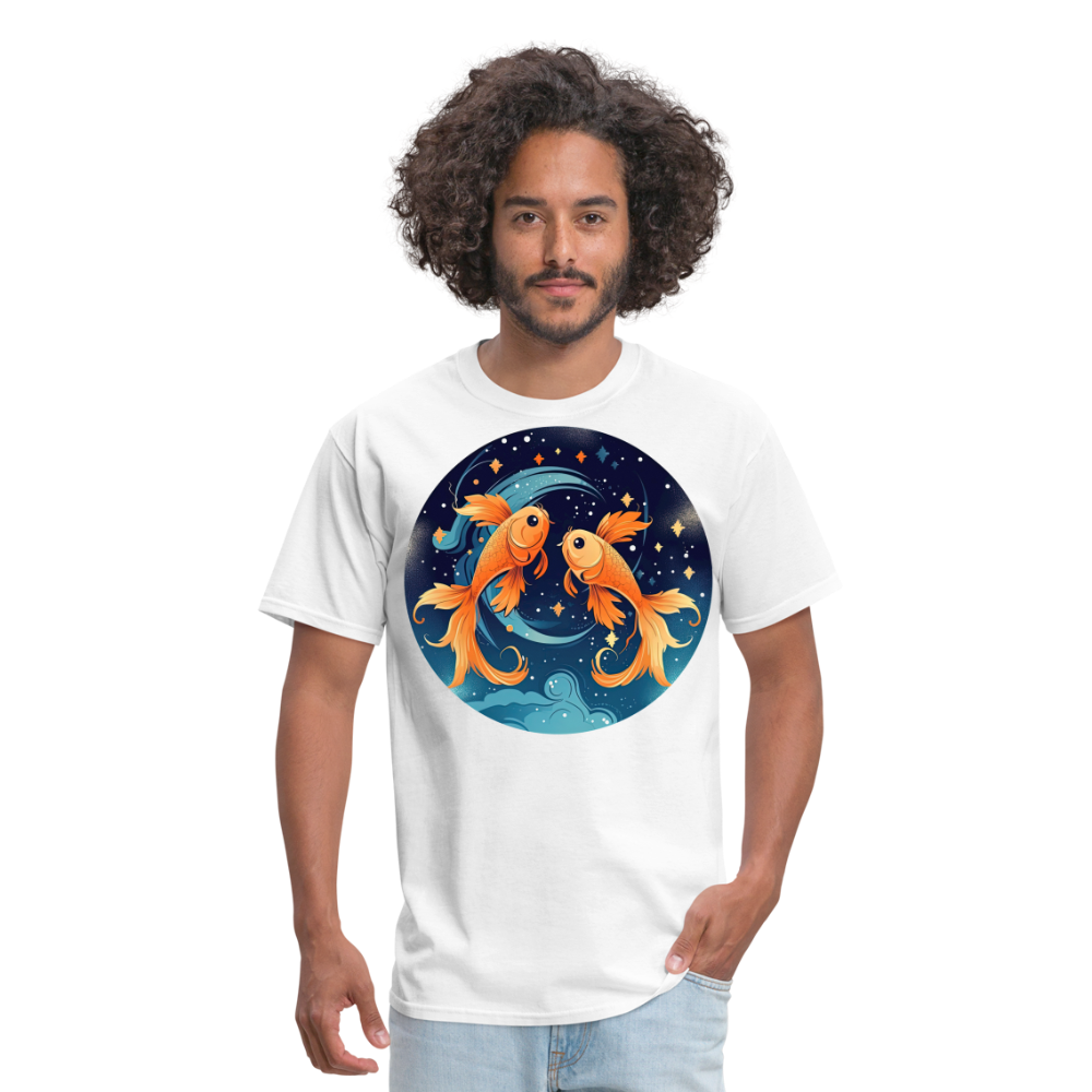 Men's Magic Pisces Classic T-Shirt - white